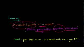 Taxability of Municipal Bonds [upl. by Clayborn]