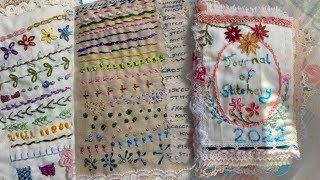 Roxy’s Journal Of Stitchery  Completing My Cover [upl. by Dillie]