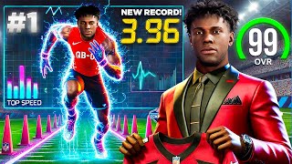 HE BROKE THE 40 YARD DASH RECORD THE 1 PICK IN THE NFL DRAFT Commanders S4 [upl. by Cheshire421]