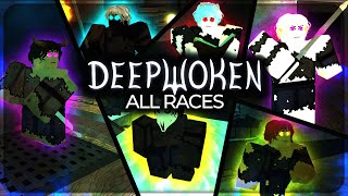 ALL RACE PASSIVES  STATS  Deepwoken [upl. by Aener334]