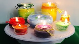 Aprenda a hacer Velas Perfumadas sin Cera [upl. by Nonaihr]