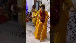 haldi ceremony dance 🩰 [upl. by Randene]