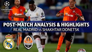 Real Madrid vs Shakhtar Donetsk Post Match Analysis amp Highlights  UCL on CBS Sports [upl. by Bible259]