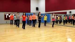 Fireball  Line Dance Dance amp Teach in English amp 中文 [upl. by Yentiw983]