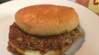 OLD SCHOOL CAFETERIA STYLE SLOPPY JOE [upl. by Acemat]