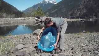 How to make an ultralight backpacking pack cover Critter Style [upl. by Aver]