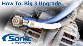 How To Install the Big 3 Upgrade  Improve Your Vehicles Electrical Charging System  Car Audio [upl. by Tshombe]