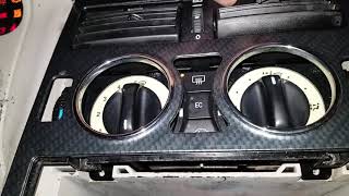 Mercedes SLK230 Climate Control Module Fix [upl. by Dorahs]