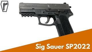 Sig Sauer SP2022 HD Cleaning amp Features [upl. by Matusow]