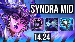 SYNDRA vs YONE MID  KR Grandmaster  1424 [upl. by Rozanna]