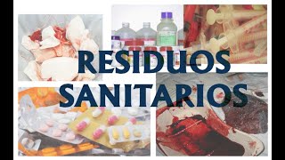 Clasificación de residuos sanitarios [upl. by Monte]