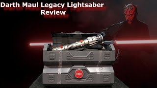 Star Wars Galaxys Edge  Darth Maul Legacy Lightsaber Review [upl. by Mildrid265]