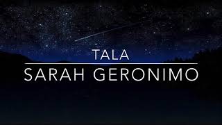 Tala Lyrics  Sarah Geronimo [upl. by Monk]