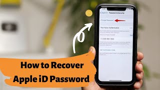 Forgot Apple id Password How to recover Apple id password [upl. by Keung]