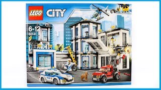 LEGO 60141 City Police Station Speed Build [upl. by Enirhtac57]