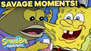 SpongeBobs Top 26 Most Savage Moments 💀 [upl. by Cosenza115]