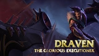 All Draven Skins Spotlight League of Legends [upl. by Ahsekat]