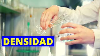 ¿Qué es la DENSIDAD y cómo se mide Fórmula y ejemplos👩‍🔬 [upl. by Thielen]