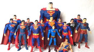 Superman Action Figure Collection [upl. by Itsyrk]