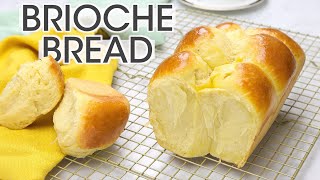 Fluffy Brioche Bread The Best French Brioche Recipe  How To Cuisine [upl. by Estas]