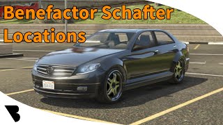 GTA Online Benefactor Schafter Location [upl. by Neeuq]