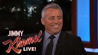 Matt LeBlanc Reveals Stunt Fail While Shooting Friends [upl. by Ennaeed]