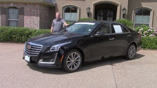 2019 Cadillac CTS Review And Test Drive [upl. by Yelnoc]