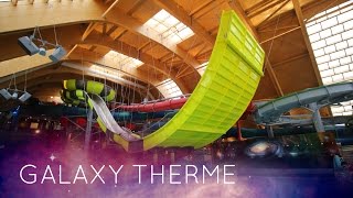 Therme Bucuresti  GALAXY All Water Slides Onride NEW 2016 [upl. by Arny]