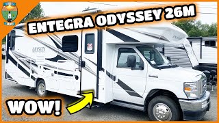 Is This The Best Class C Motorhome On The Market 2022 Entegra Odyssey 26M [upl. by Yendic]