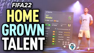 FIFA 22 HOME GROWN TALENT [upl. by Mcarthur506]