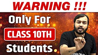 WARNING Only for Class 10th Students 🔥 [upl. by Ayouqes]