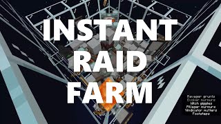 Minecraft Elegance Instant AFK Raid Farm 3000 emeraldshr Java 116120 [upl. by Nivad]