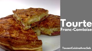 TOURTE FRANCCOMTOISE Tous en cuisine avec Seb [upl. by Aicsila367]