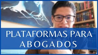 3 plataformas digitales para abogados [upl. by Alleyn716]