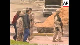 Roadside bomb in Baghdad sniper injures US soldier [upl. by Mcgraw]