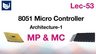 8051 microcontroller architecture  part12 [upl. by Rica]