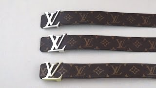 HOW TO SPOT A FAKE LOUIS VUITTON BELT  Real vs Replica LV Belt Review Guide [upl. by Nilre824]