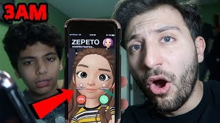 I CAN SEE YOU DONT PLAY ZEPETO APP AT 3AM  CALLING ZEPETO APP ON FACETIME AT 3AM [upl. by Tsai]