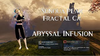 GW2  Abyssal Infusion  Sunqua Peak Fractal CM [upl. by Warga]