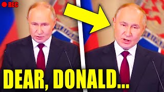 WATCH PUTIN ISSUE TERRIFYING WARNING TO TRUMP [upl. by Garrity]