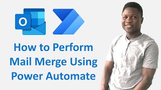 How to Perform Mail Merge Using Word Excel Online amp Power Automate in Office 365 [upl. by Landmeier]