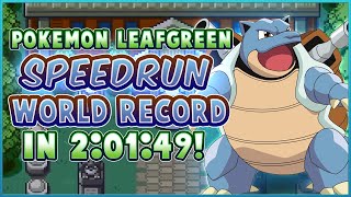 Pokemon LeafGreenFireRed SPEEDRUN in 20149 Former World Record [upl. by Marj]