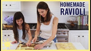 KIDS MAKE  Easy RAVIOLI with NoCook Sauce [upl. by Freddie]