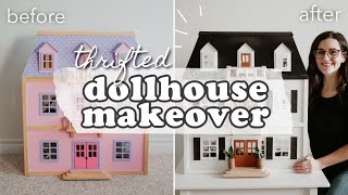 How To Makeover A Dollhouse  DOLLHOUSE MAKEOVER STEP BY STEP  Bethany Fontaine [upl. by Nnahsal]