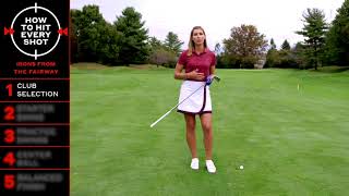 How to hit irons from the fairway [upl. by Meehar]