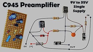 Transistor Preamp Circuit [upl. by Gabriela]