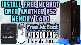 Install Free McBoot Onto PS2 Memory Card Version 1953 2018 [upl. by Wiencke]