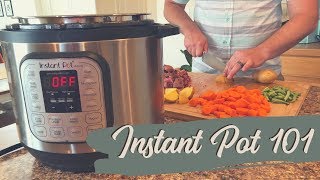 HOW TO USE AN INSTANT POT  FOR BEGINNERS  BEEF STEW [upl. by Yessak266]