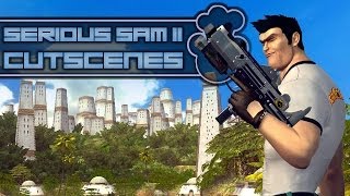 Serious Sam 2  ALL CUTSCENES [upl. by Barbie]