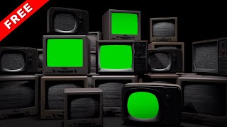 TOP 5 GREEN SCREEN TELEVISION TRANSITION [upl. by Yrhcaz]